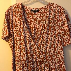 Madewell midi dress size 12